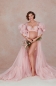 Preview: FERRERO in DUSTY PINK Designer Maternity Gown for Photoshooting