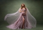 Preview: WISTERIA maternity gown for photoshoot
