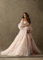Preview: JASMINE#88 maternity gown for photoshoot