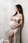 Preview: Wet Look maternity dress