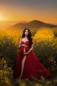 Preview: JADE in RED haute couture Wedding or Bridesmaid gown