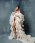 Preview: OSTRICH feather cape