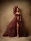 Preview: HONEY in RUST#94 maternity gown
