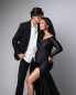 Preview: CLASSIC in SCHWARZ Babybauch Kleid