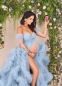 Preview: CINDERELLA Babybauch Kleid für Fotoshooting