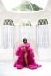 Preview: BARBARA in MAGENTA#45 EXTRA FLUFF maternity gown