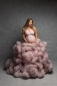 Preview: ESMERALDA in LILAC#81 Babybauch Kleid für Fotoshooting