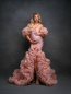 Preview: PARIS in PINK#10 Babybauch Kleid für Fotoshooting