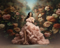Preview: COCO in PINK#9 maternity gown for photoshooting