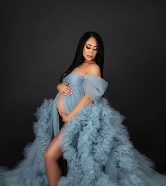 CINDERELLA#83 maternity gown for photoshooting