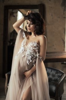 AURELIA Maternity couture wedding dress