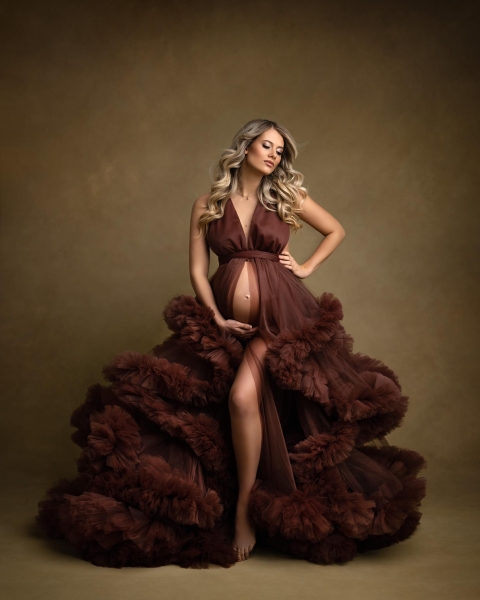 JOY#94 maternity gown for photoshooting