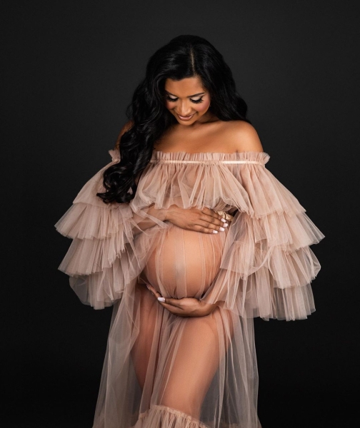 LEILA#51 Maternity gown for Photoshooting