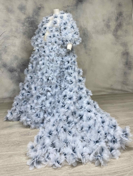 FROZEN PETALS Babybauch Robe für Fotoshooting