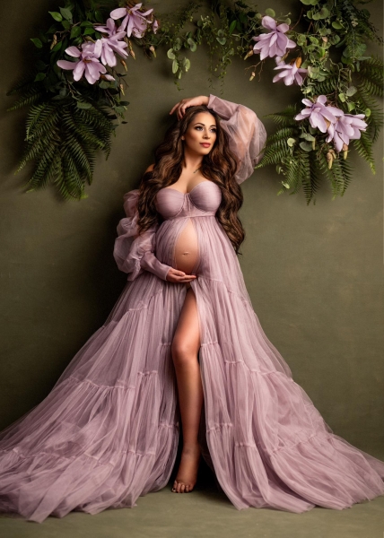 JASMINE maternity gown for photoshoot
