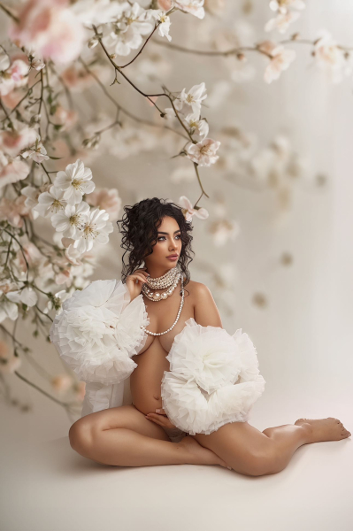 DOLCHE FIORI Blumen Cape