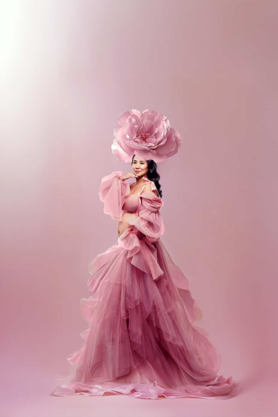 DAHLIA Babybauch Outfit für Fotoshooting