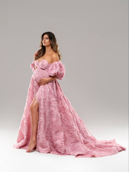 QUEEN Babybauch Kleid