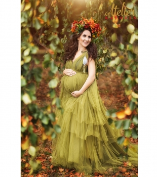 SERENA Maternity Gown for Photoshoot