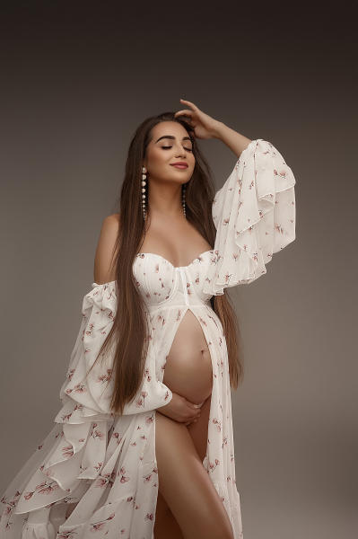 FLORENCE Babybauch Kleid für Fotoshooting