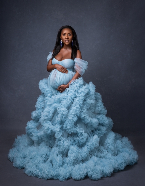 CINDERELLA#83 maternity gown for Photoshoot