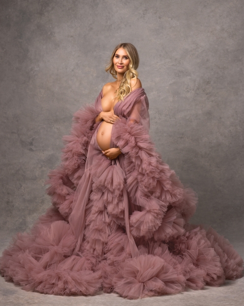 JADORE #59 maternity robe for photoshoot