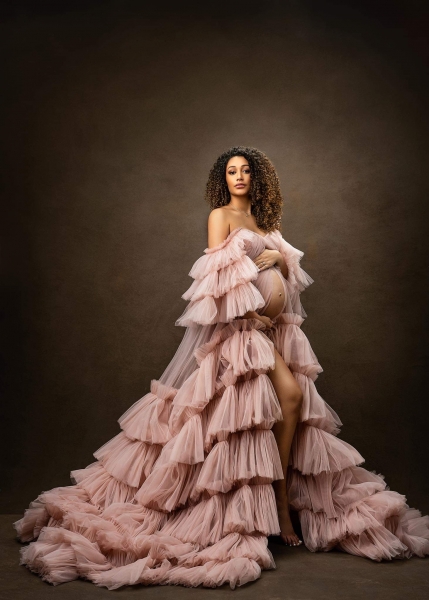 RIHANNA #9 Maternity gown for Photoshoot or Babyshower