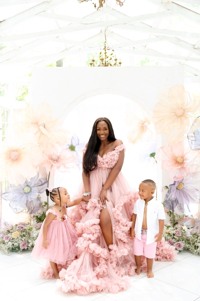 DREAMY#9 maternity gown for photoshoot