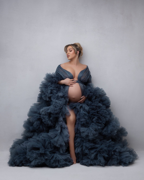 JADORE#74 Babybauch Kleid für Fotoshooting