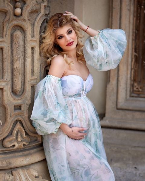 EUCALYPTUS Maternity Gown
