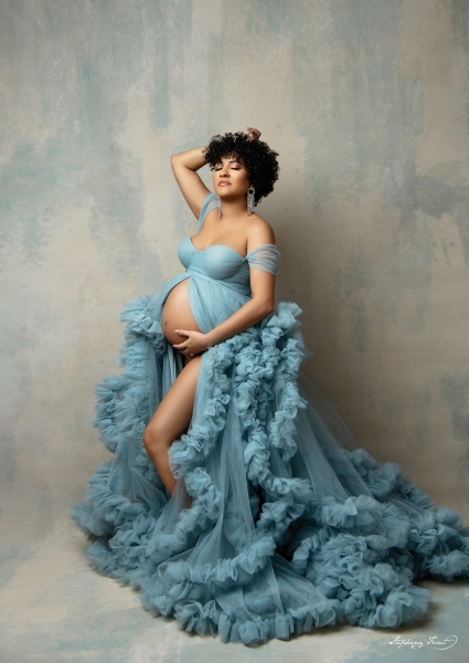 CINDERELLA#83 maternity gown for photoshooting