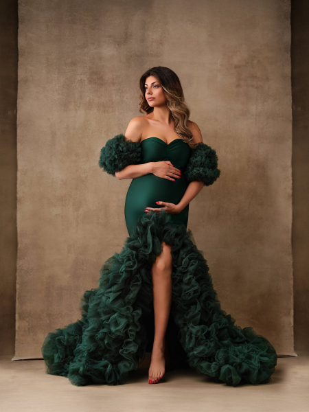 PARIS #95 Babybauch Kleid für Fotoshooting