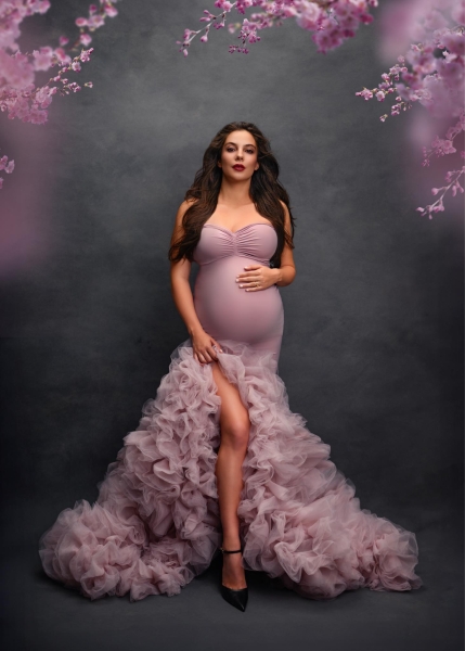 PARIS #81 Babybauch Kleid für Fotoshooting