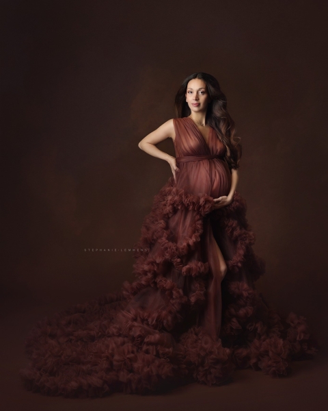 ROXY#94 Maternity gown for Photoshoot