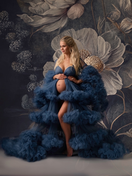 KATHY#75 Babybauch Kleid für Fotoshooting