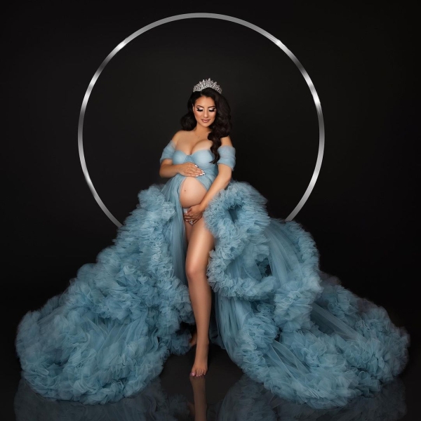 CINDERELLA#83 maternity gown for photoshooting