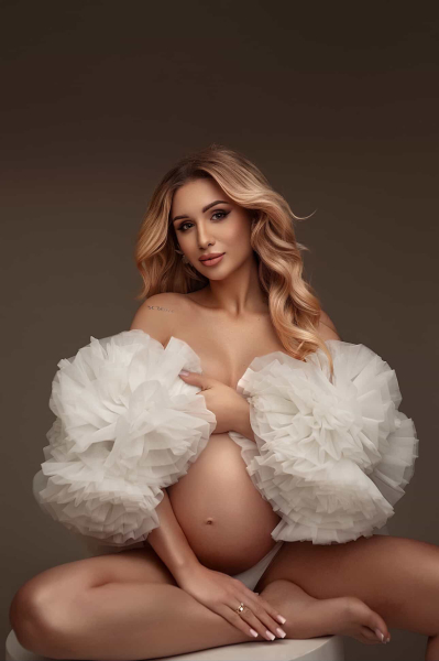 DOLCHE FIORI in IVORY Outfit für Fotoshooting