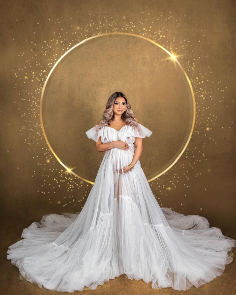 MONALISA#3 maternity gown for photoshooting