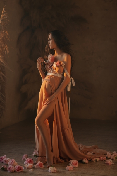 BELLA maternity gown for photoshooting