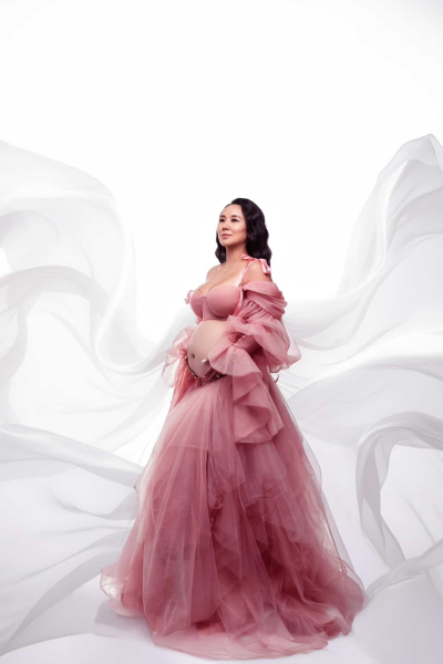 DAHLIA Babybauch Outfit für Fotoshooting