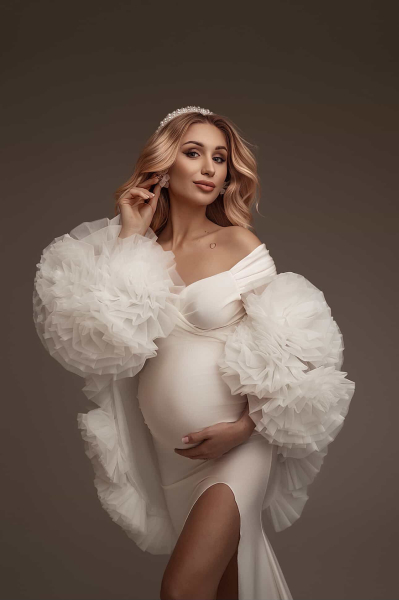 DOLCHE FIORI in IVORY Outfit für Fotoshooting