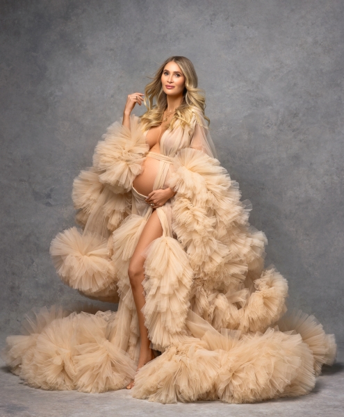 JADORE#11 maternity robe for photoshooting