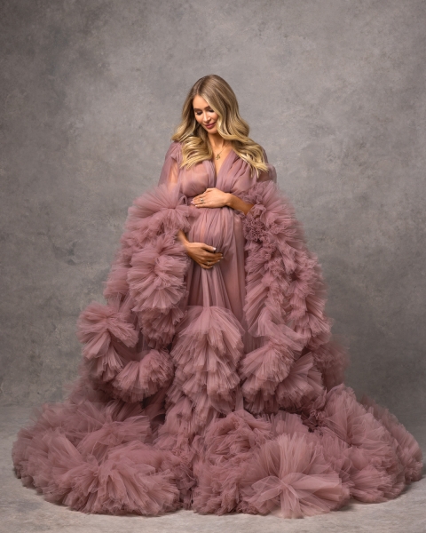 JADORE #59 maternity robe for photoshoot