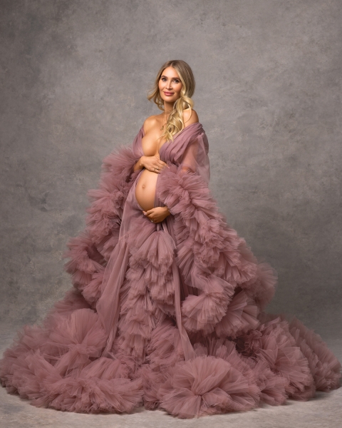JADORE #59 Babybauch Kleid für Fotoshooting
