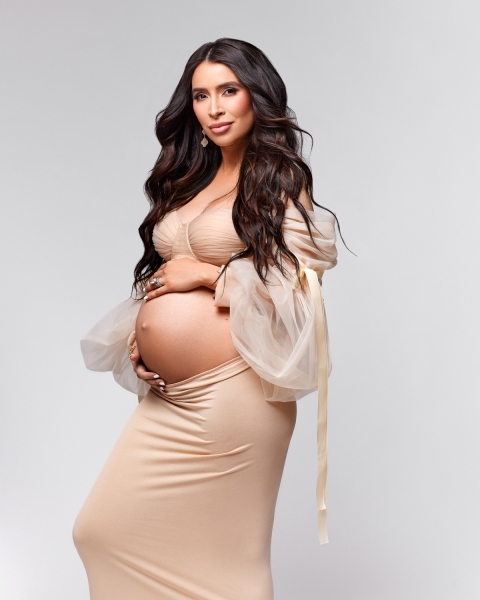 ONYX in Cream Outfit for Photoshoot