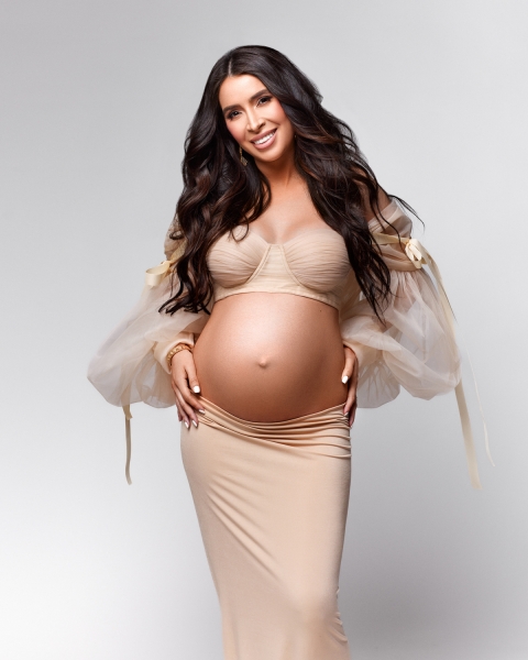 ONYX in Cream Outfit for Photoshoot