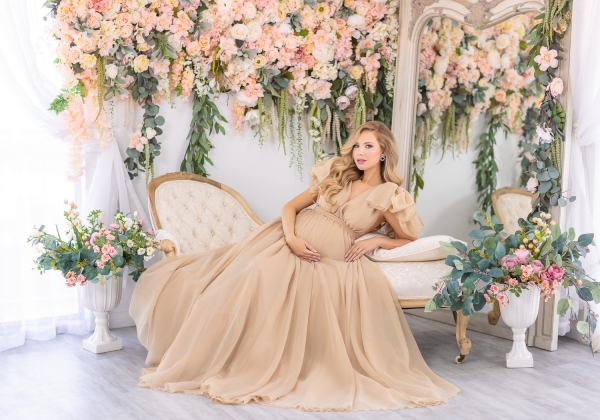 AMBER Babybauch Shooting Kleid