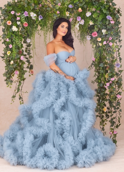 CINDERELLA maternity gown for Photoshoot