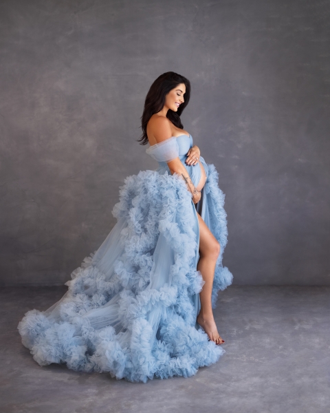 CINDERELLA maternity gown for Photoshoot