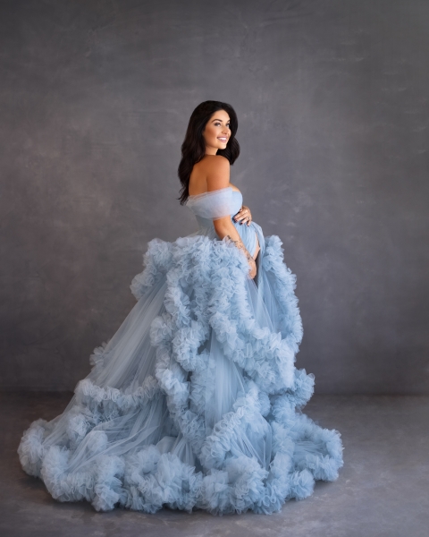 CINDERELLA maternity gown for Photoshoot